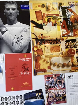 Lot 238 - TV AND SPORTS MEMORABILIA.