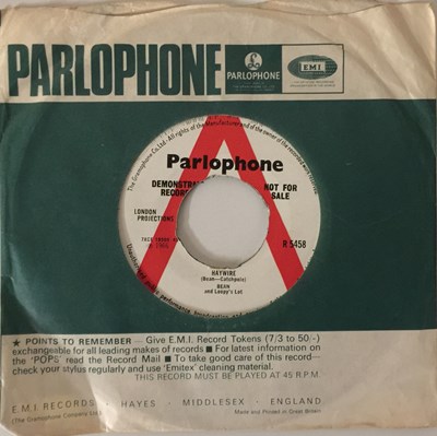 Lot 174 - BEAN AND LOOPY'S LOT - HAYWIRE 7" (ORIGINAL UK DEMO - PARLOPHONE R 5458)