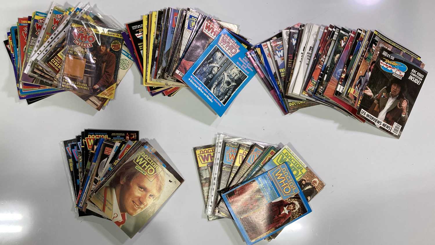 Lot 364 - DOCTOR WHO MAGAZINES.