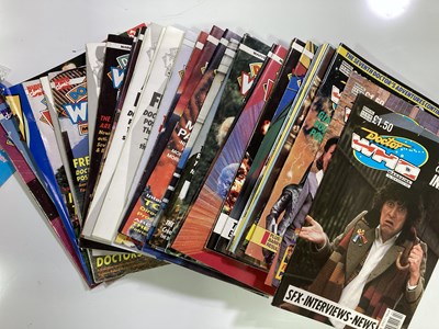 Lot 364 - DOCTOR WHO MAGAZINES.