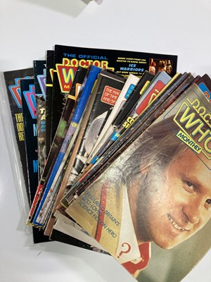 Lot 364 - DOCTOR WHO MAGAZINES.