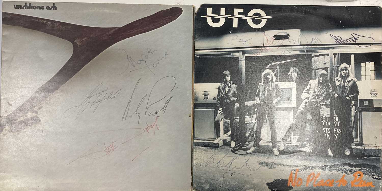 Lot 253 - UFO / WISHBONE ASH SIGNED SLEEVES