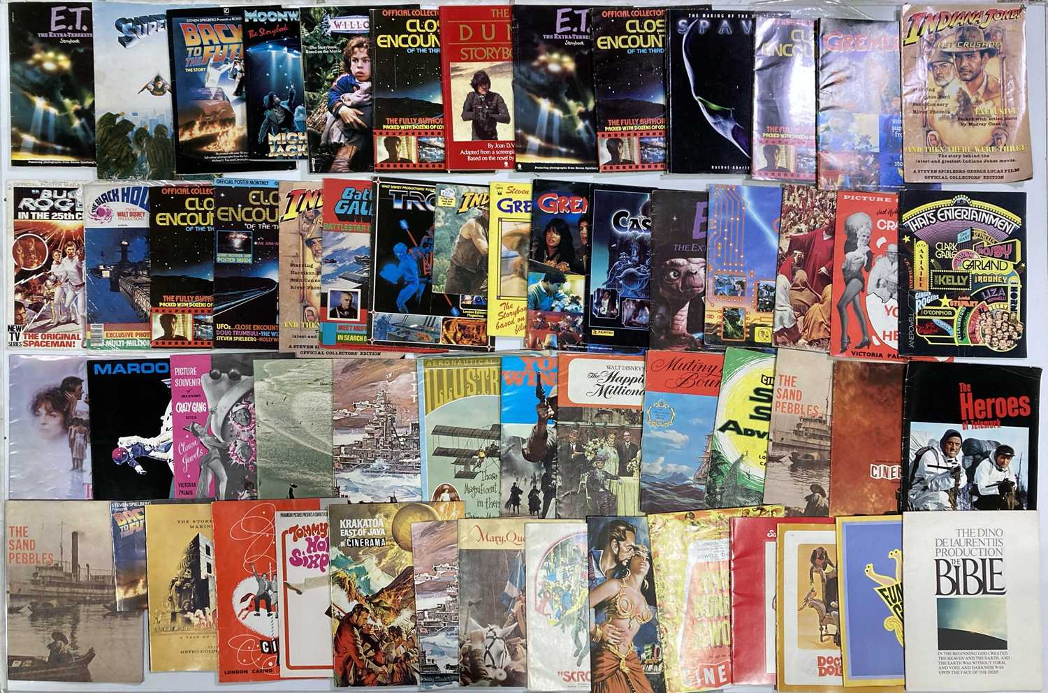 Lot 367 - FILM BOOKS - E.T. AND OTHERS.