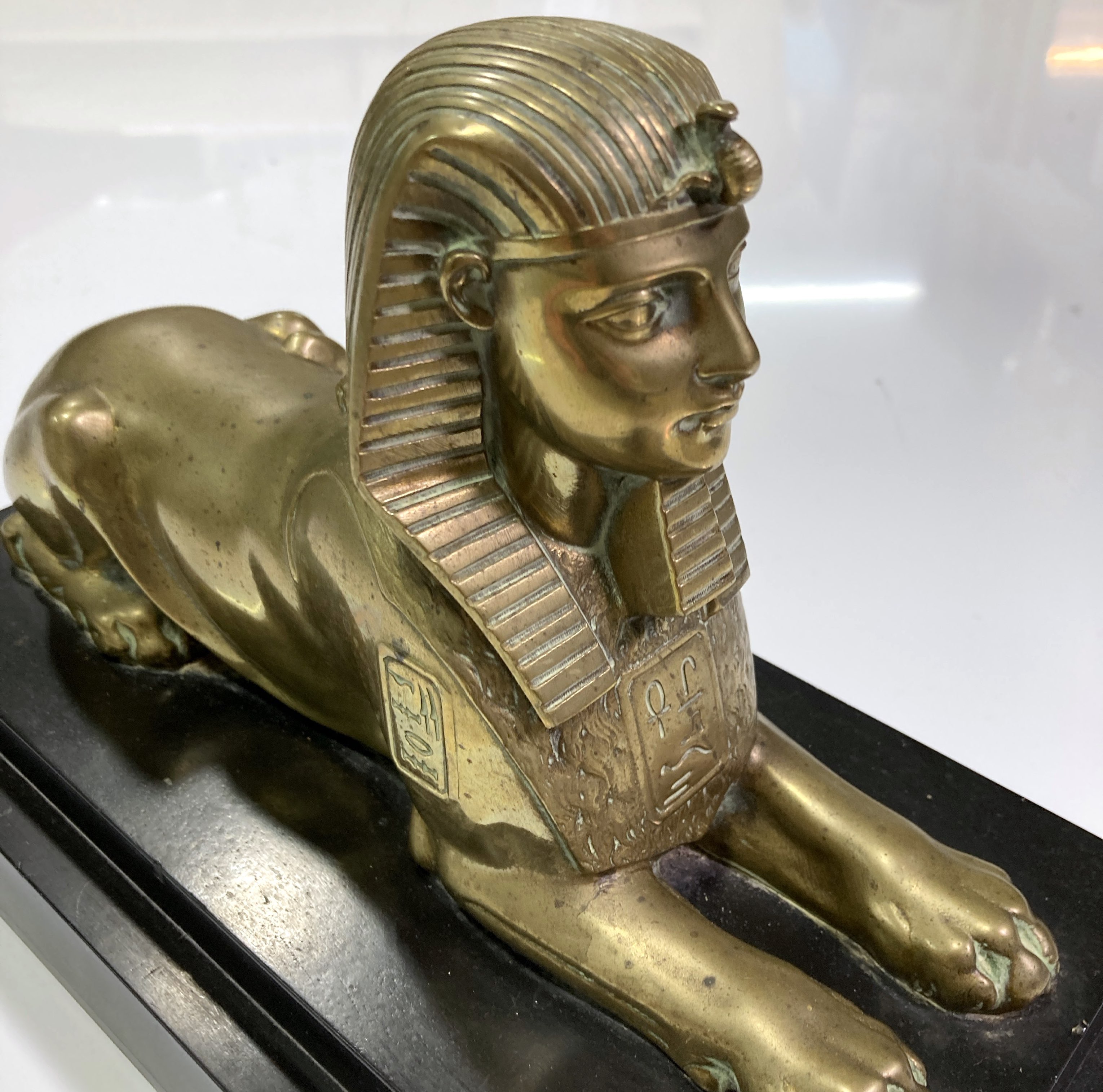 Lot 27 BRASS FIGURINES.