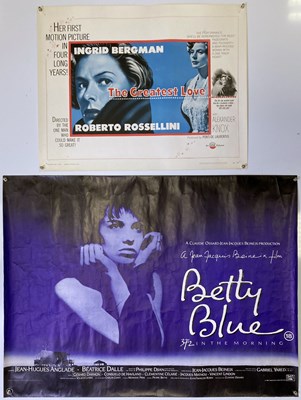 Lot 310 - FILM POSTERS - THE GREATEST LOVE / BETTY BLUE ETC.