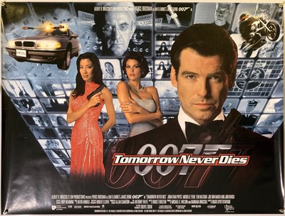 Lot 313 - JAMES BOND - A WITHDRAWN TOMORROW NEVER DIES POSTER.