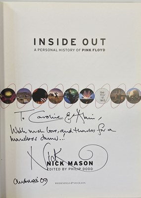 Lot 270 - BILL WYMAN / NICK MASON SIGNED BOOKS