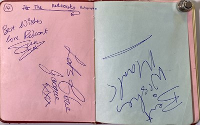 Lot 365 - THE BEATLES - A SET OF AUTOGRAPHS IN BOOK.