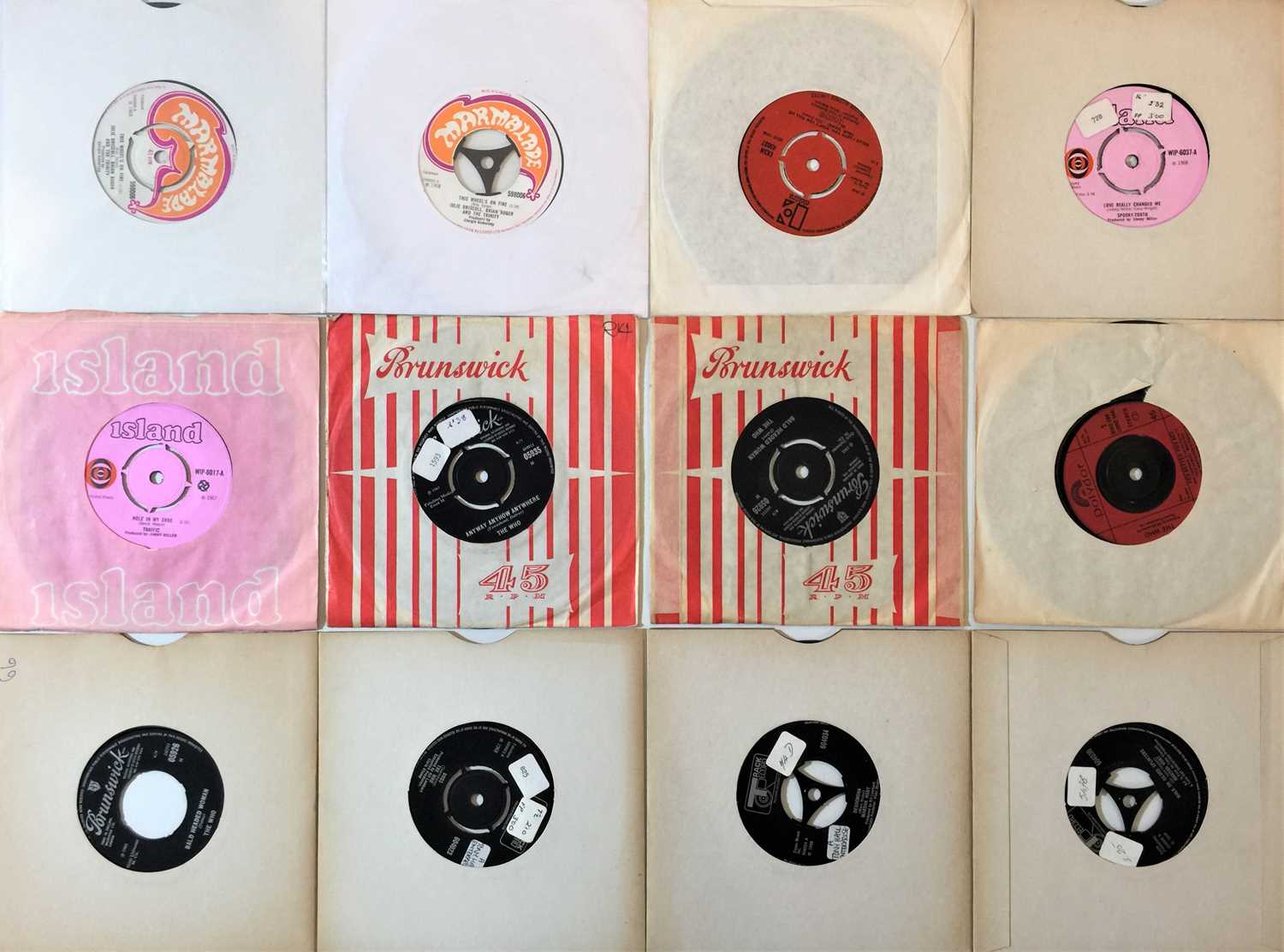 Lot 707 - CLASSIC ROCK - 7" COLLECTION