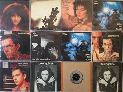 Lot 727 - KATE BUSH/ PETER GABRIEL/ ALTERED IMAGES - 7" COLLECTION