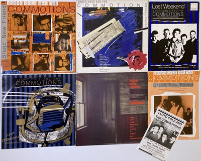 Lot 177 - LLOYD COLE AND THE COMMOTIONS SIGNED LP AND FLYER.