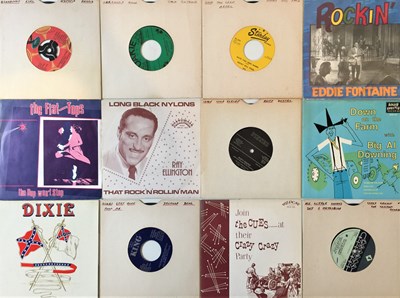 Lot 740 - ROCKABILLY/ ROCK N ROLL - LP/ 7" COLLECTION