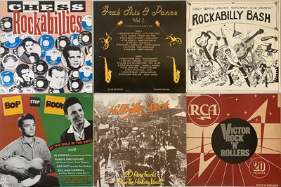 Lot 740 - ROCKABILLY/ ROCK N ROLL - LP/ 7" COLLECTION