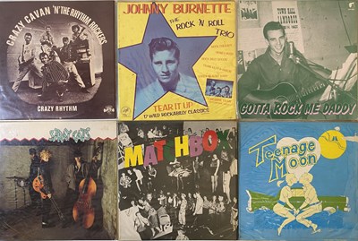 Lot 740 - ROCKABILLY/ ROCK N ROLL - LP/ 7" COLLECTION