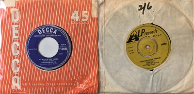 Lot 210 - THE POOR SOULS - ORIGINAL UK 7" RELEASES