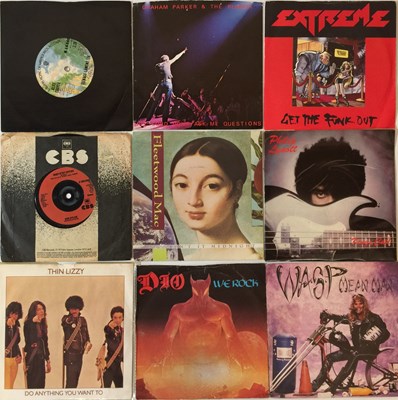 Lot 630 - CLASSIC ROCK/ METAL - 7" COLLECTION