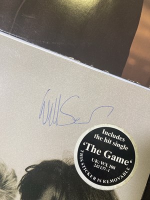 Lot 179 - ECHO AND THE BUNNYMEN SIGNED ITEMS.