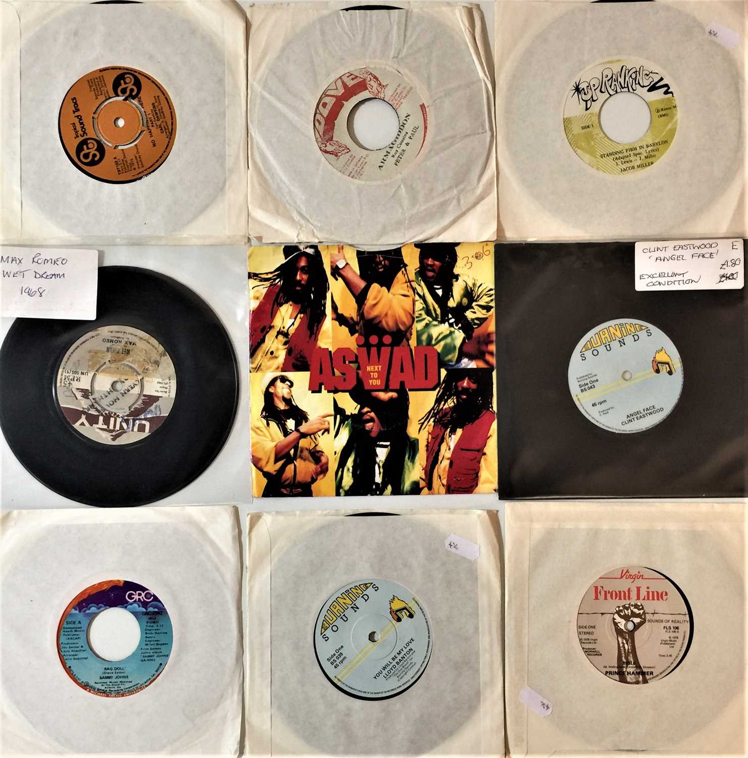 Lot 638 - REGGAE - 7" COLLECTION