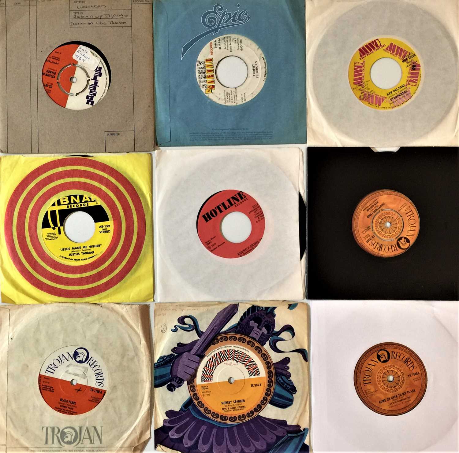 Lot 638 - REGGAE - 7" COLLECTION