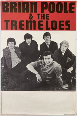 Lot 87 - BRIAN POOLE AND THE TREMELOES - POSTERS.