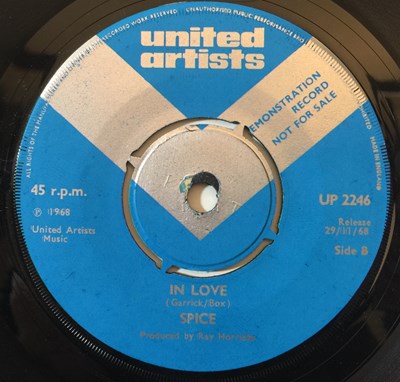Lot 220 - SPICE - WHAT ABOUT THE MUSIC C/W IN LOVE 7" (ORIGINAL UK DEMO - UNITED ARTISTS UP 2246)