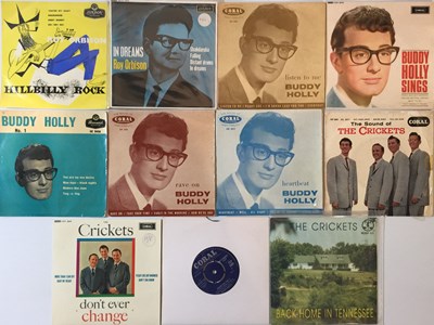 Lot 223 - BUDDY HOLLY/CRICKETS/ROY ORBISON - EPs