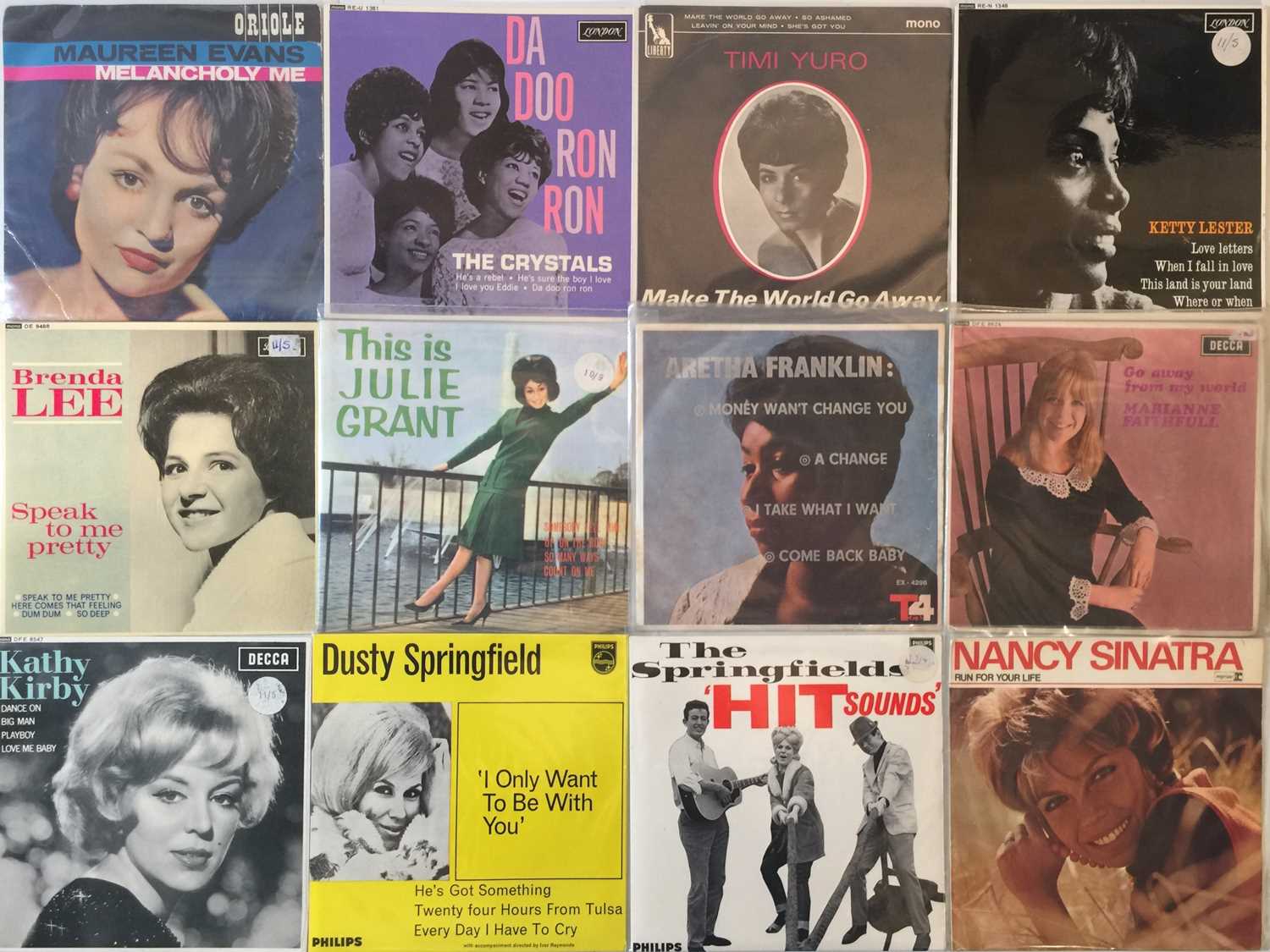 Lot 224 - 60s FEMALE ARTISTS - EPs