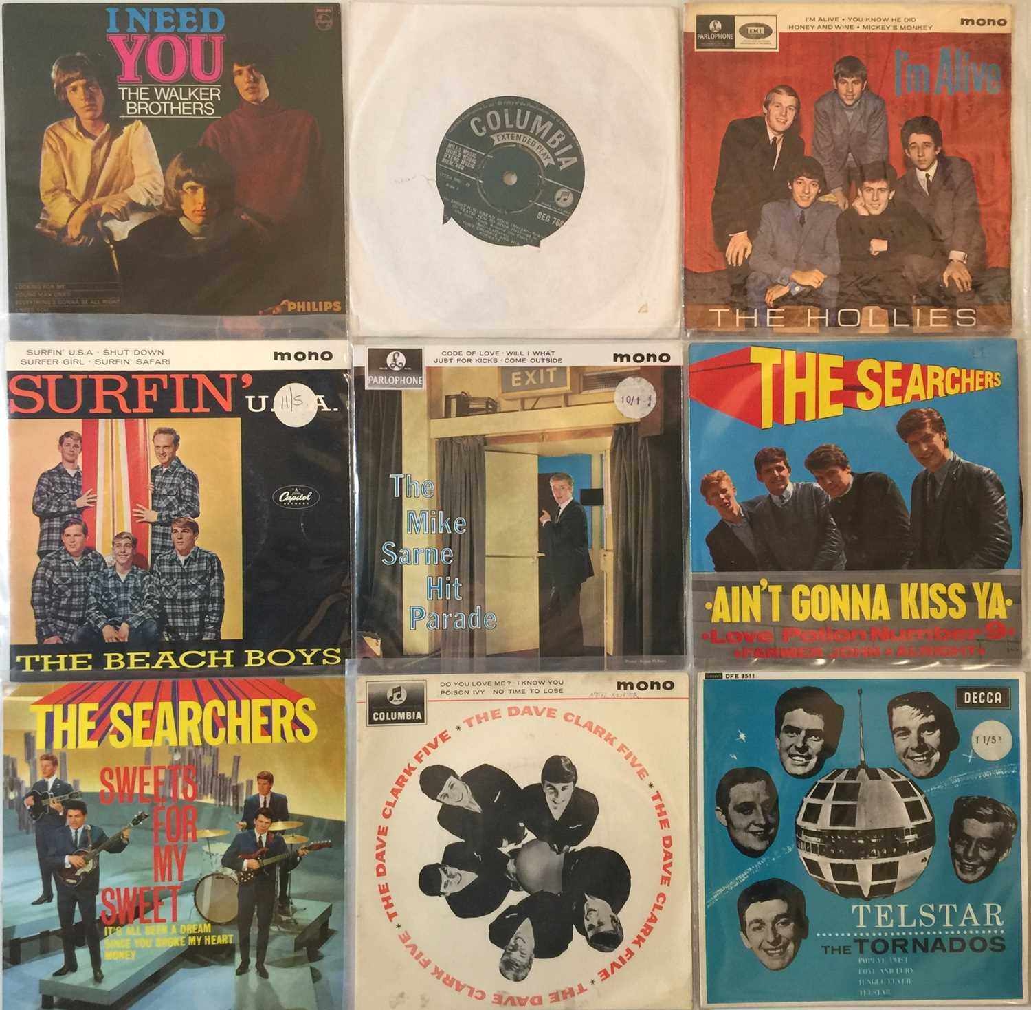 Lot 229 60s EP COLLECTION (FOLK/ROCK & POP)