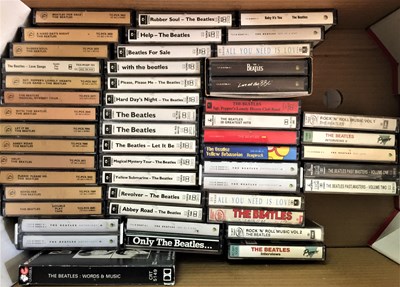 Lot 750 - THE BEATLES - CASSETTE COLLECTION