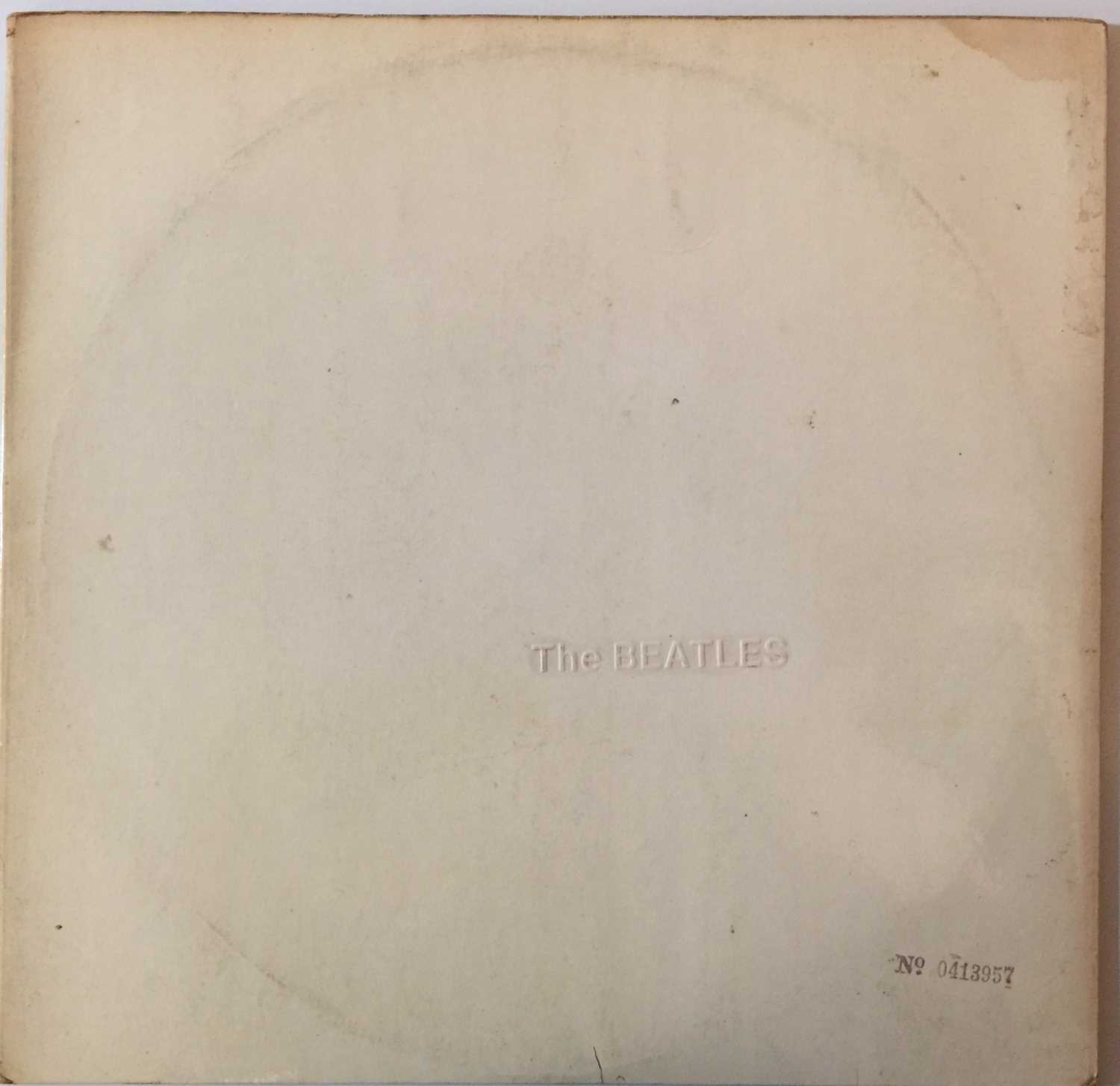 Lot 1182 - THE BEATLES - WHITE ALBUM LP (ORIGINAL UK STEREO PRESSING PCS 7067/7068 - NUMBER 0413957)