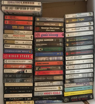 Lot 752 - THE BEATLES SOLO/ APPLE ARTISTS - CASSETTE COLLECTION