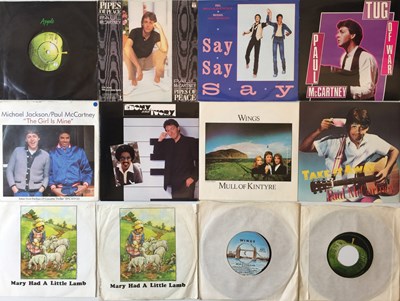 Lot 755 - PAUL MCCARTNEY - 7" COLLECTION