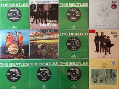 Lot 758 - THE BEATLES - 7" PICTURE SLEEVE COLLECTION