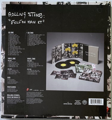 Lot 323 - ROLLING STONES EXILE ON MAIN STREET BOX SET  - SEALED.