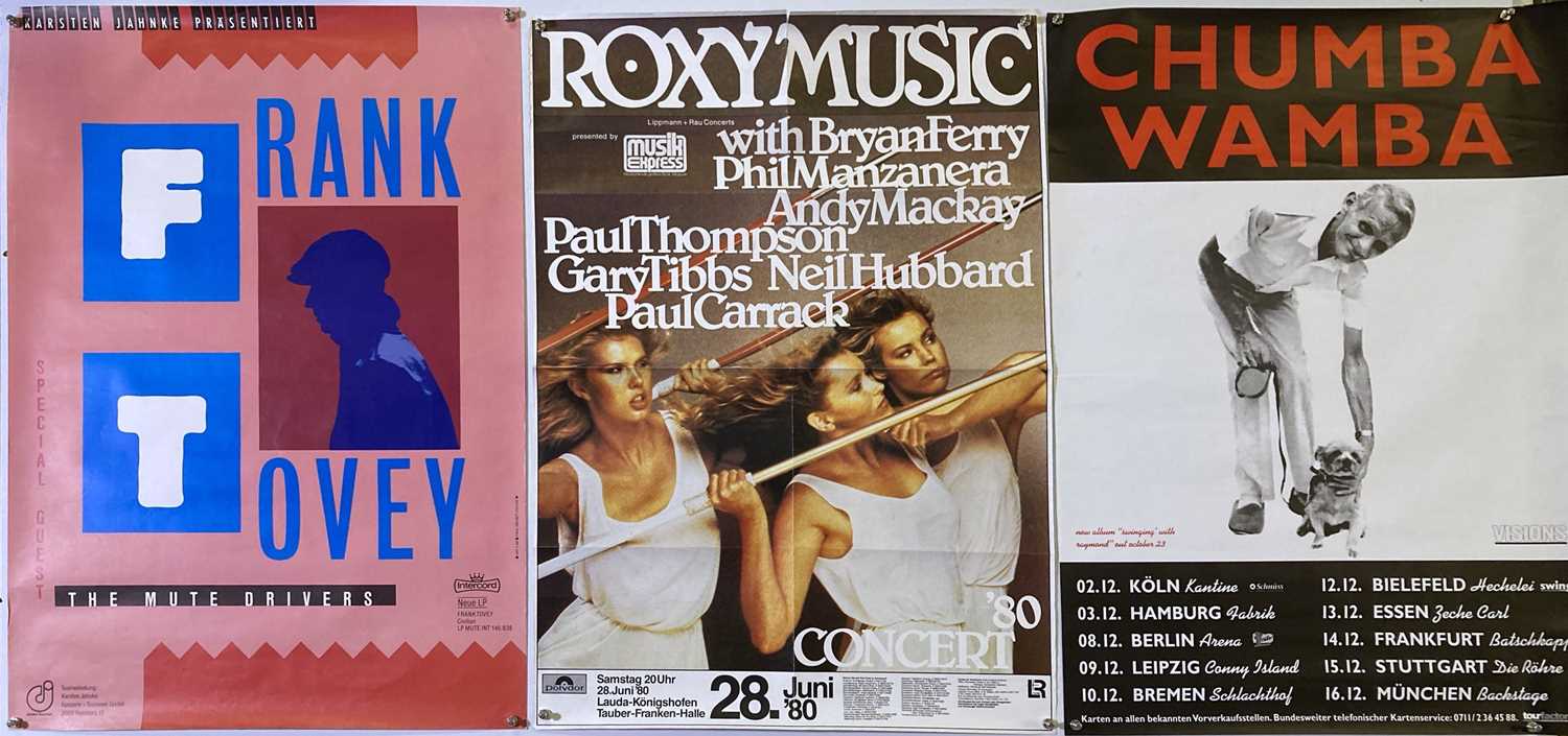 Lot 102 - ROCK/POP POSTERS.