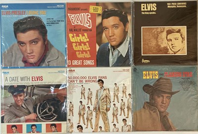 Lot 1102 - ELVIS PRESLEY - LPs