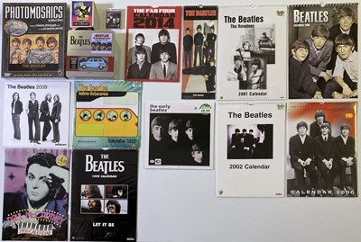 Lot 375 - BEATLES MEMORABILIA INC CALENDARS.