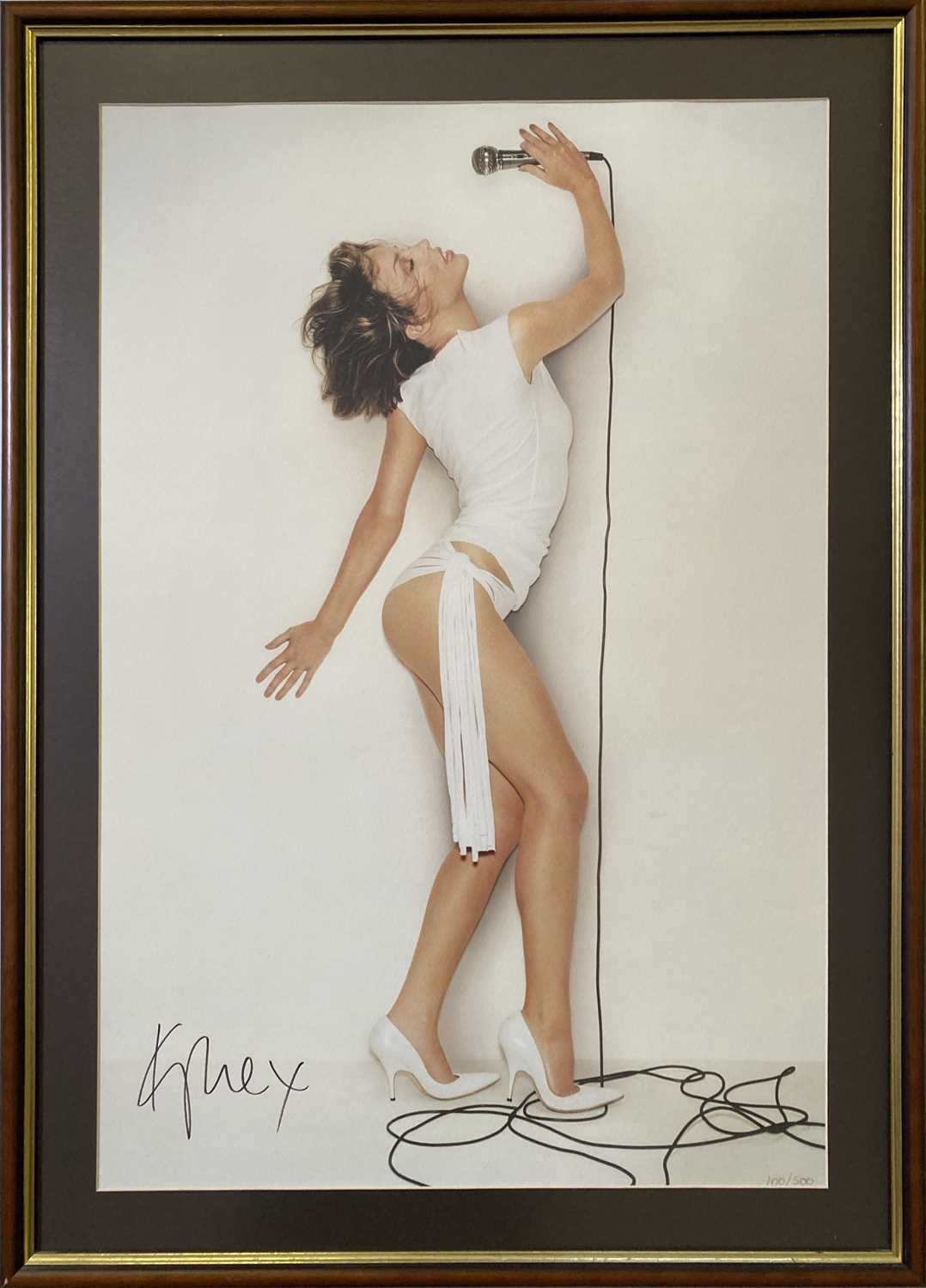 Lot 190 - KYLIE MINOGUE SIGNED POSTER.