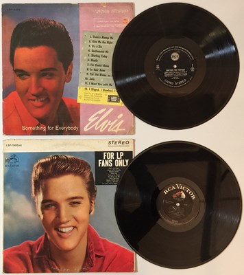 Lot 1105 - ELVIS PRESLEY - LPs (EARLY TITLES/PRESSINGS)