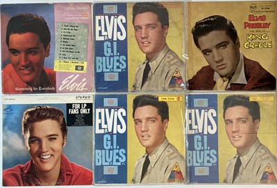 Lot 1105 - ELVIS PRESLEY - LPs (EARLY TITLES/PRESSINGS)