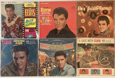 Lot 1105 - ELVIS PRESLEY - LPs (EARLY TITLES/PRESSINGS)