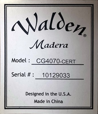 Lot 4 - WALDEN MADERA CG4070 ACOUSTIC GUITAR.