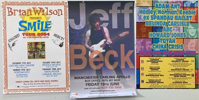 Lot 105 - 2000S POSTER COLLECTION - AIR / JEFF BECK / BOB DYLAN / ROXY MUSIC ETC.