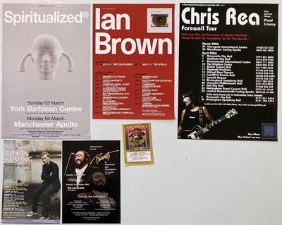 Lot 108 - 2000S POSTER COLLECTION - PRETENDERS / POGUES / IAN BROWN ETC.