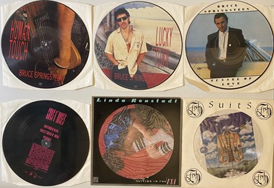 Lot 924 - PICTURE/COLOURED DISC - LPs/7" COLLECTION (CLASSIC ROCK/INDIE & POP)