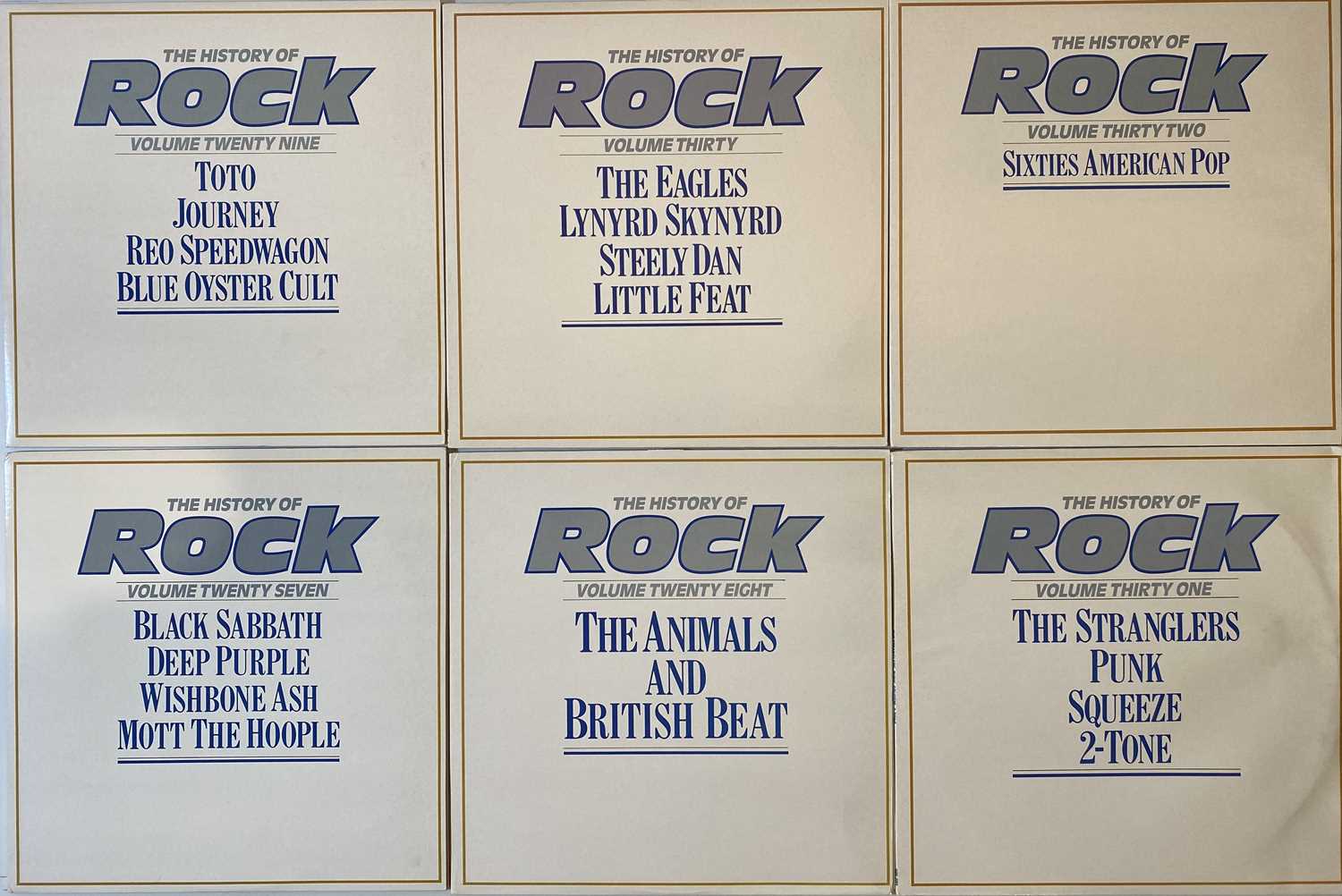 Lot 781 - THE HISTORY OF ROCK - COMPLETE LP SERIES (PLUS MAGAZINES)