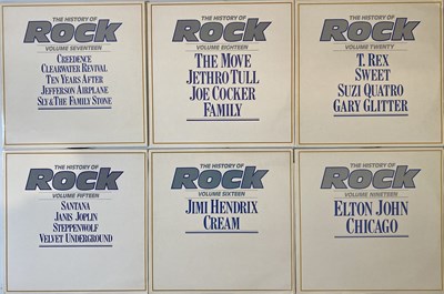 Lot 781 - THE HISTORY OF ROCK - COMPLETE LP SERIES (PLUS MAGAZINES)