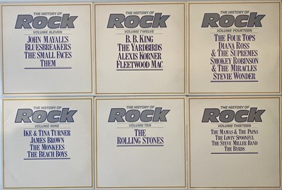 Lot 781 - THE HISTORY OF ROCK - COMPLETE LP SERIES (PLUS MAGAZINES)