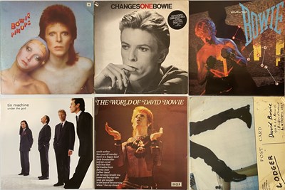 Lot 782 - DAVID BOWIE AND RELATED - LP PACK