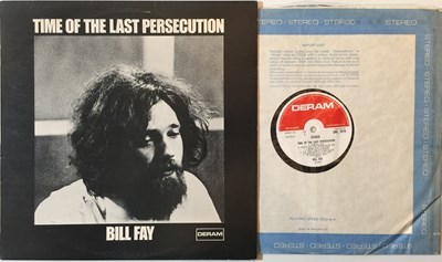 Lot 270 - BILL FAY - TIME OF THE LAST PERSECUTION LP (ORIGINAL UK COPY - DERAM SML 1079)